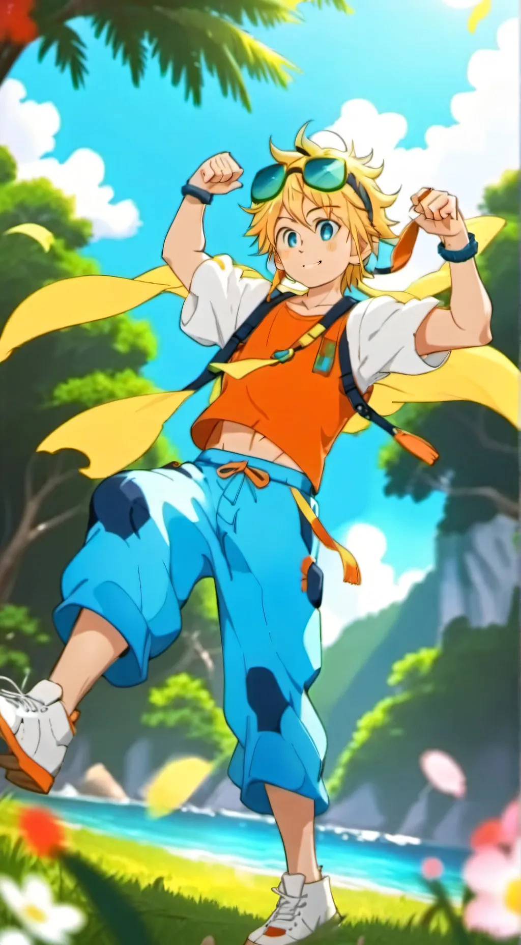 ai character: Meliodas background