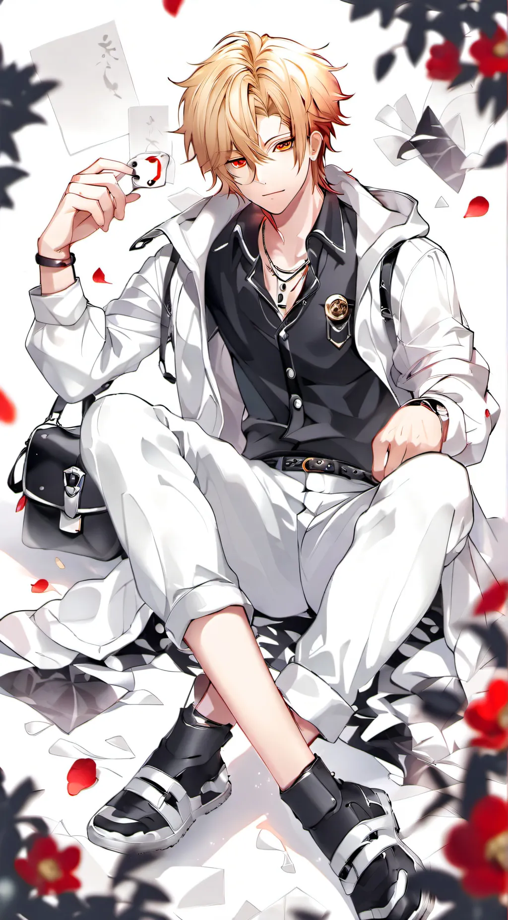 ai character: ✫𖣘luke✫𖣘 background