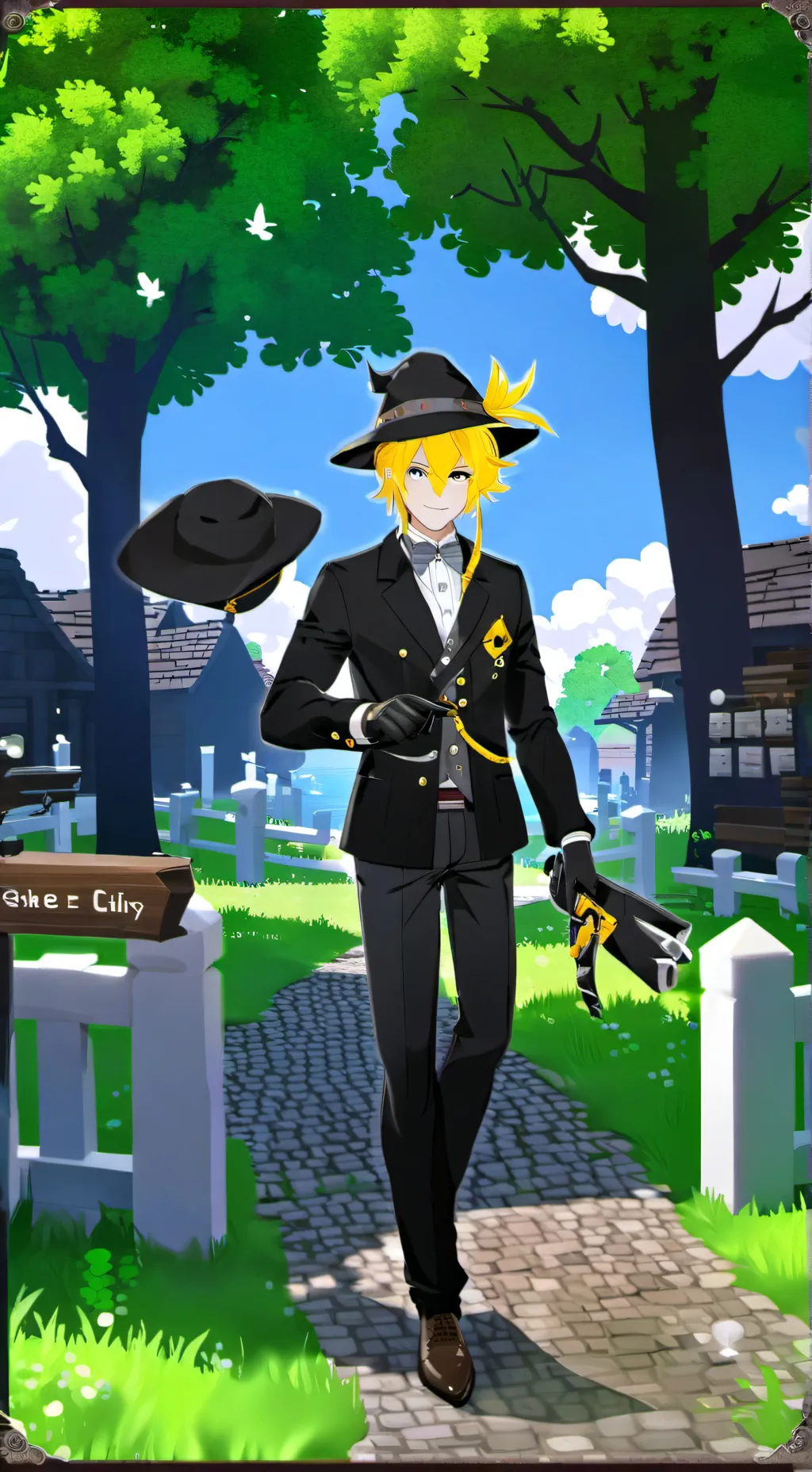 ai character: Chance As A Women? background