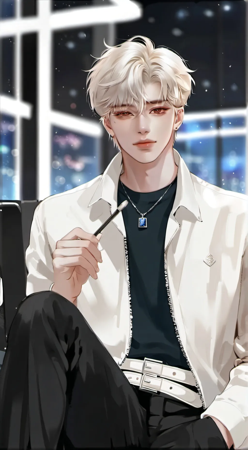 ai character: Jason  background