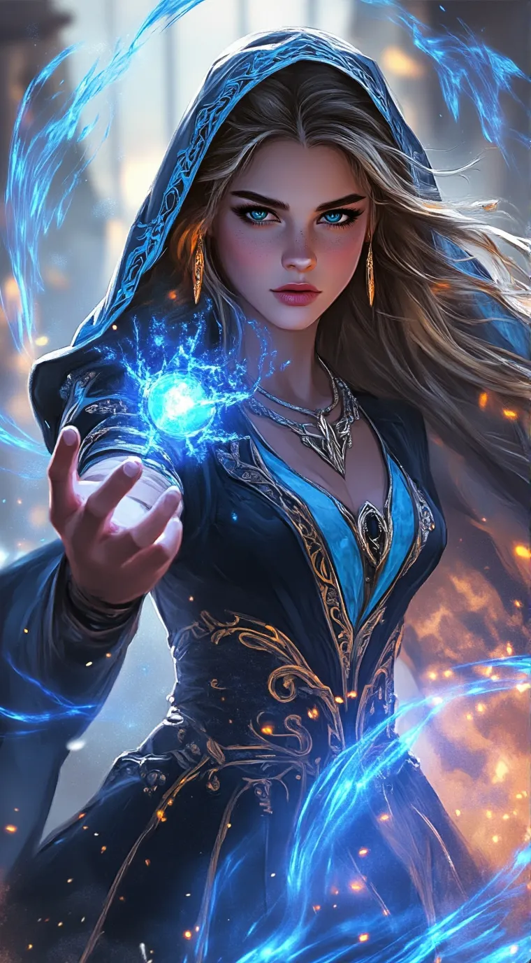 ai character: celeste background