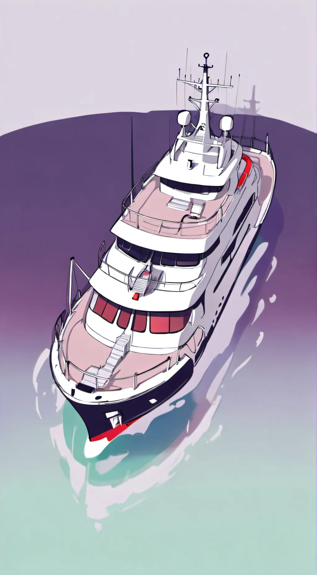 ai character: New islands  background