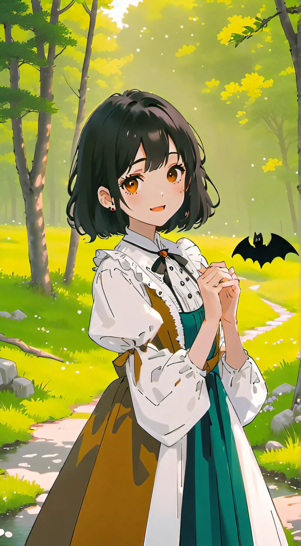 ai character: Mha vampire you background