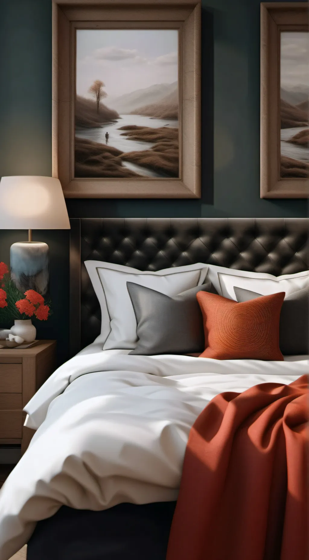 ai character: sleep over background