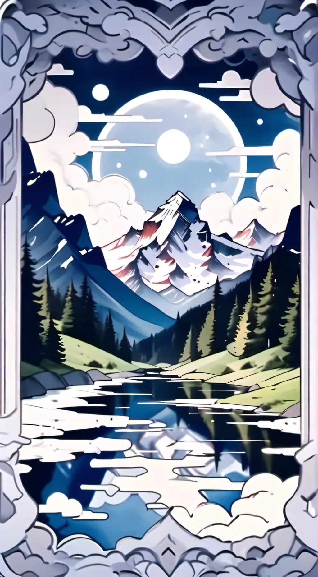 ai character: Mhm Cut background