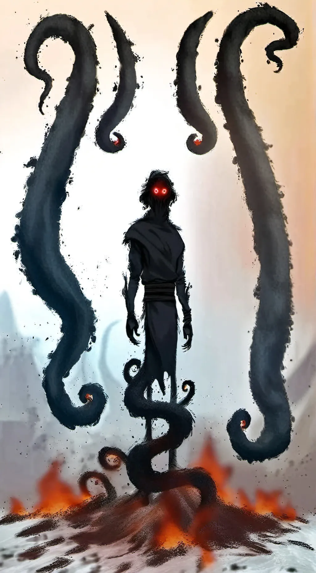 ai character: BloodshØt background