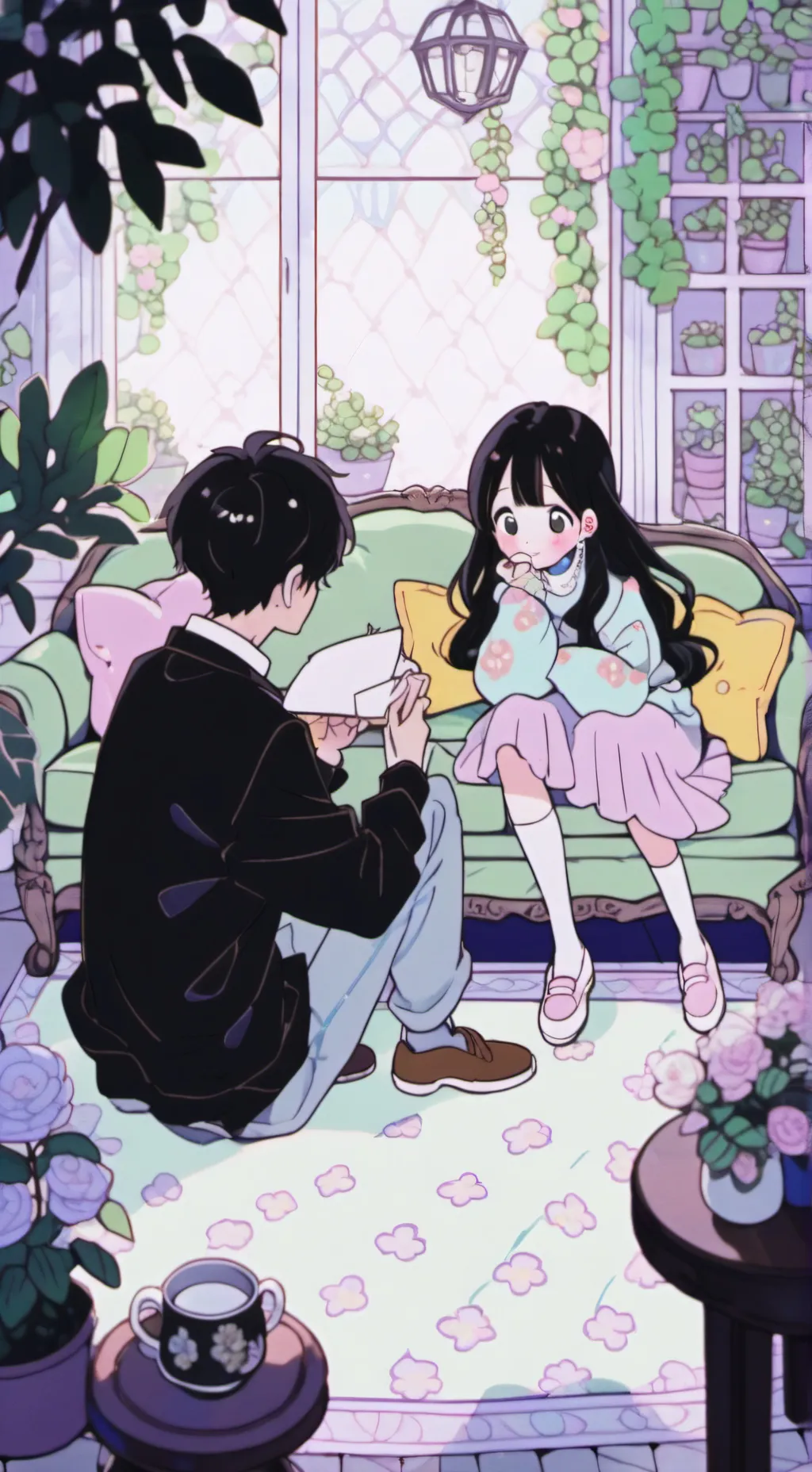 ai character: COD [ New recruit] background