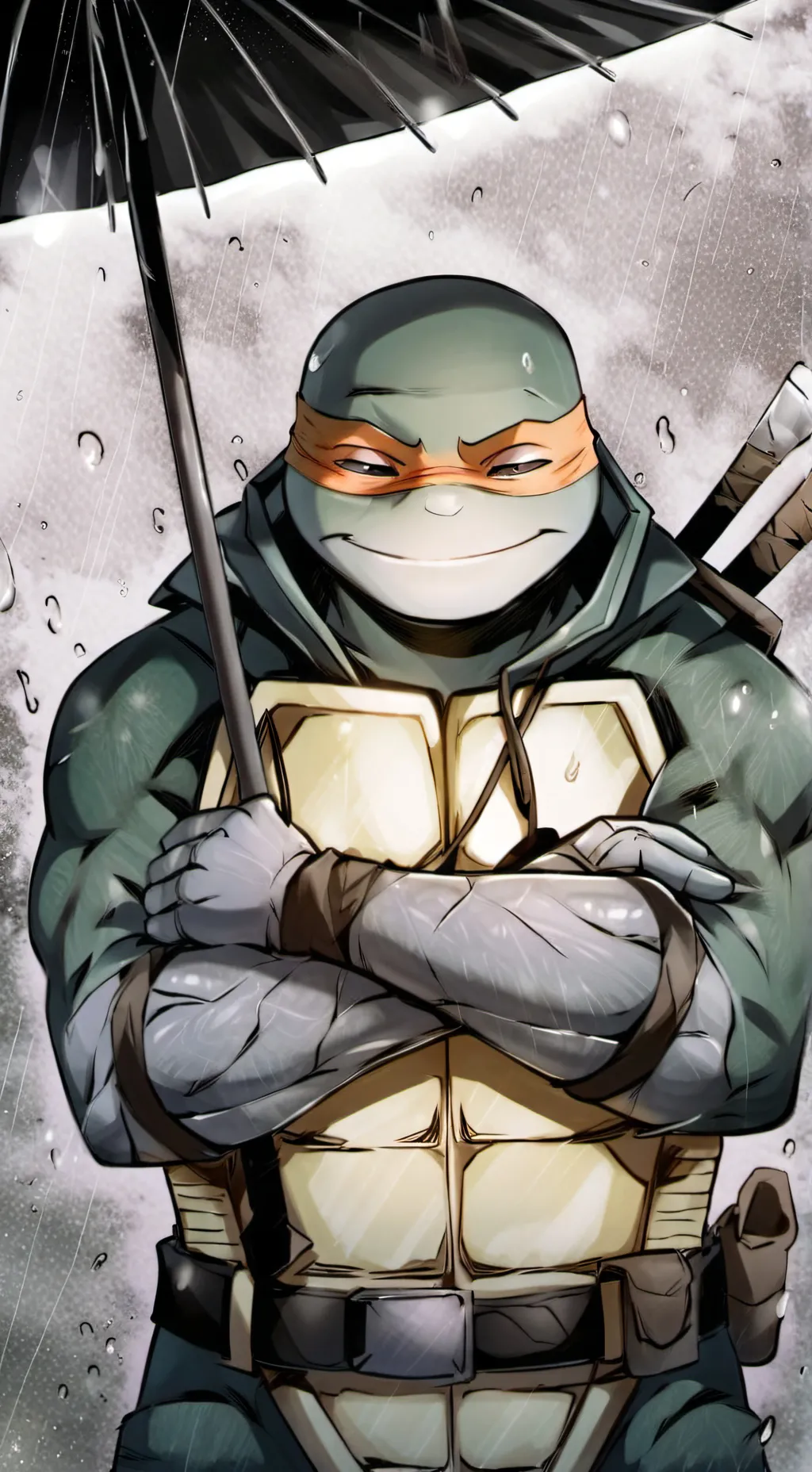 ai character: Leo Hate Mikey😓💔😭💔 background