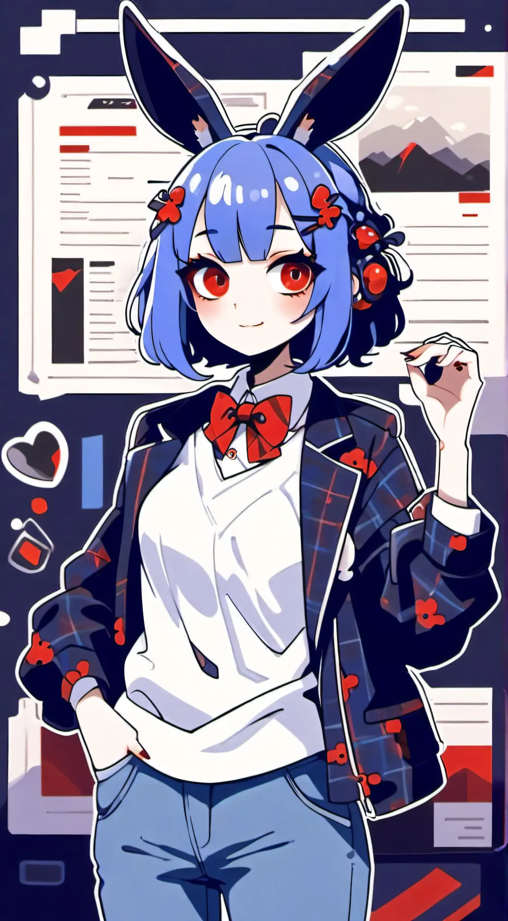 ai character: Bonnie background