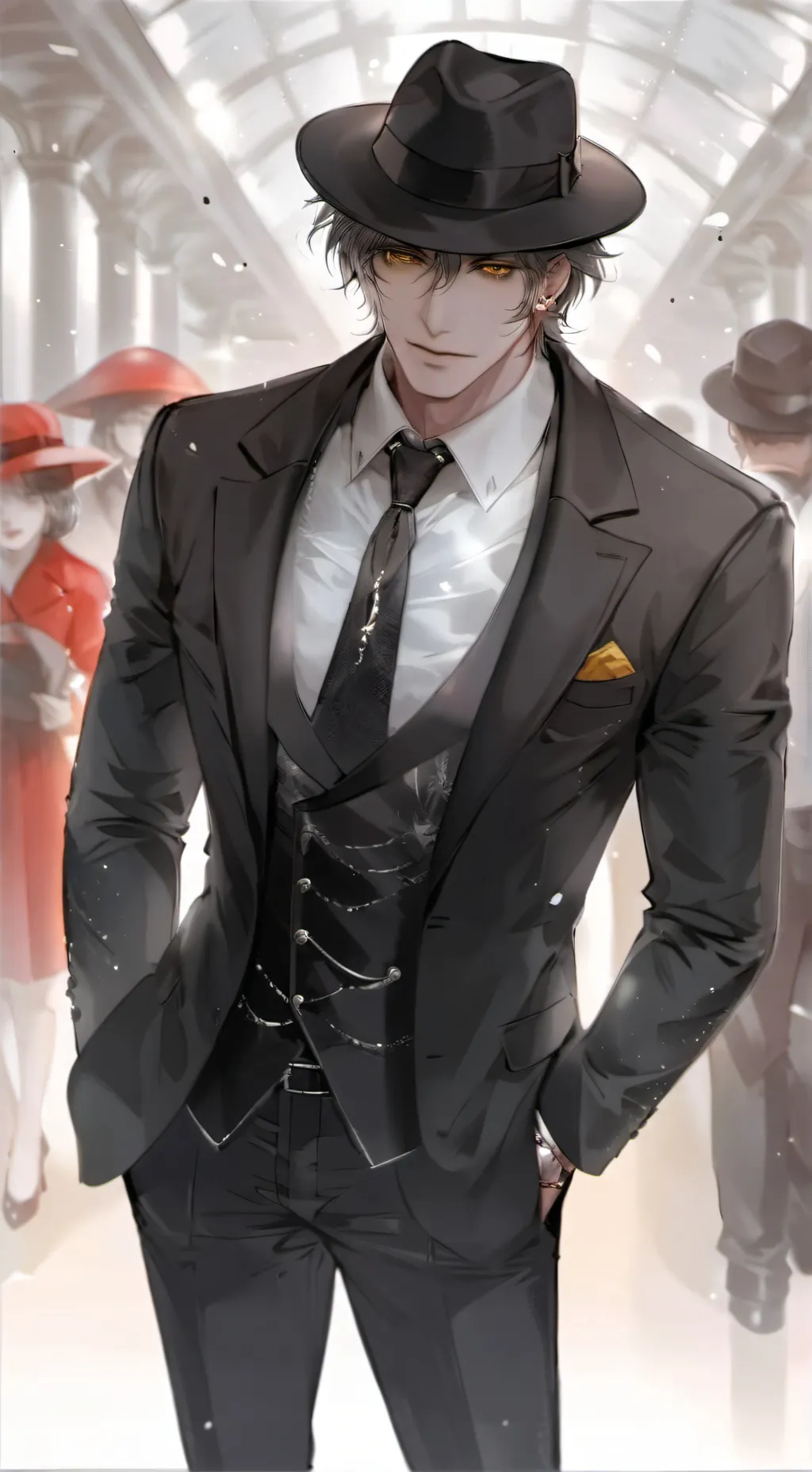 ai character: mafioso is drunk background