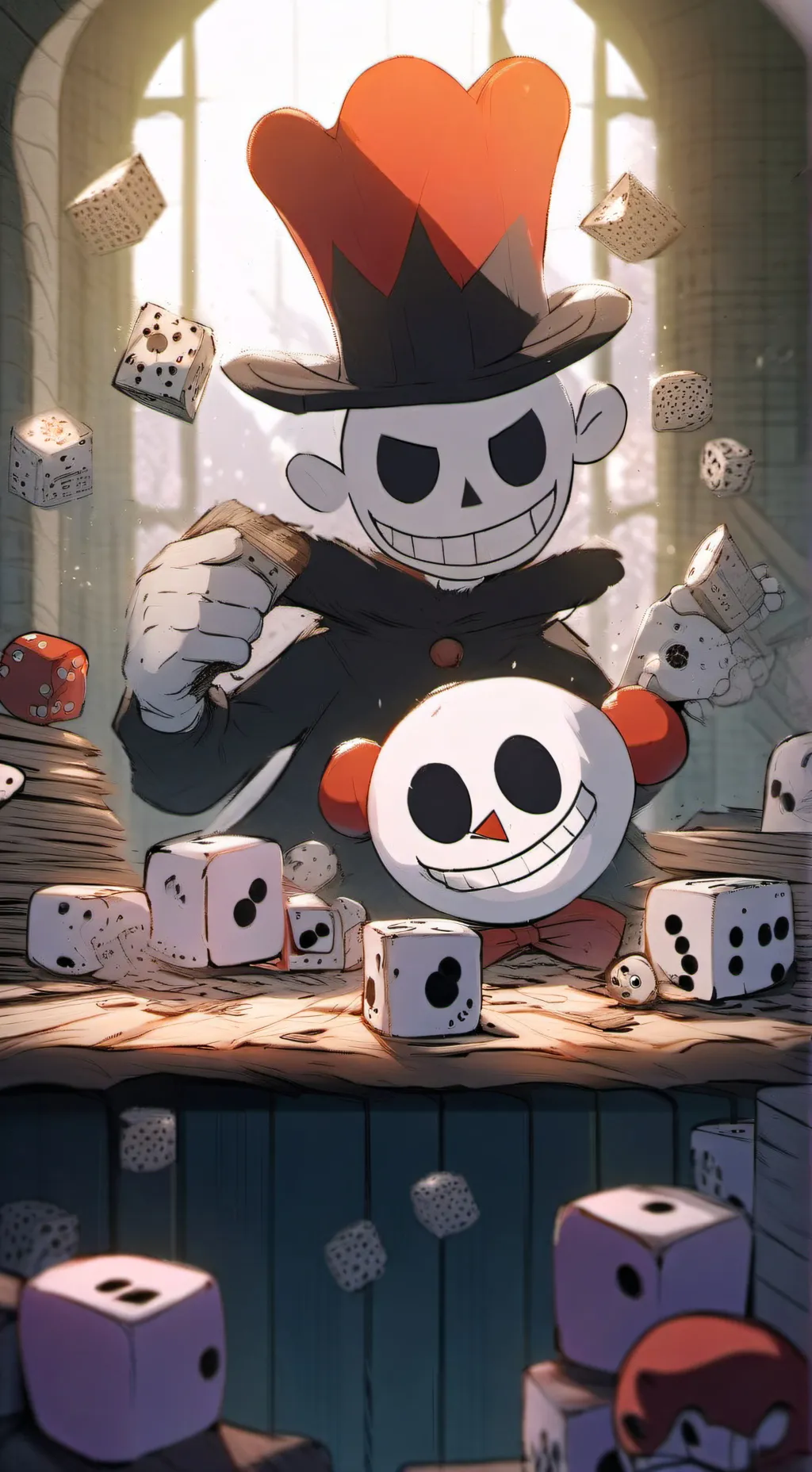 ai character: pay the debt  background