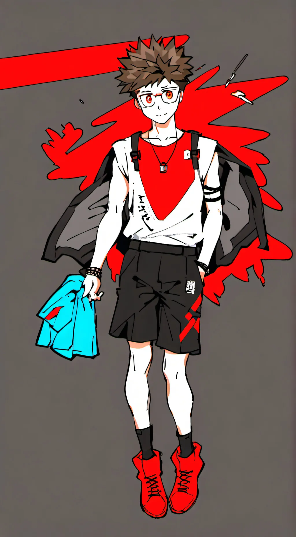 ai character: MHA NEXT GEN background