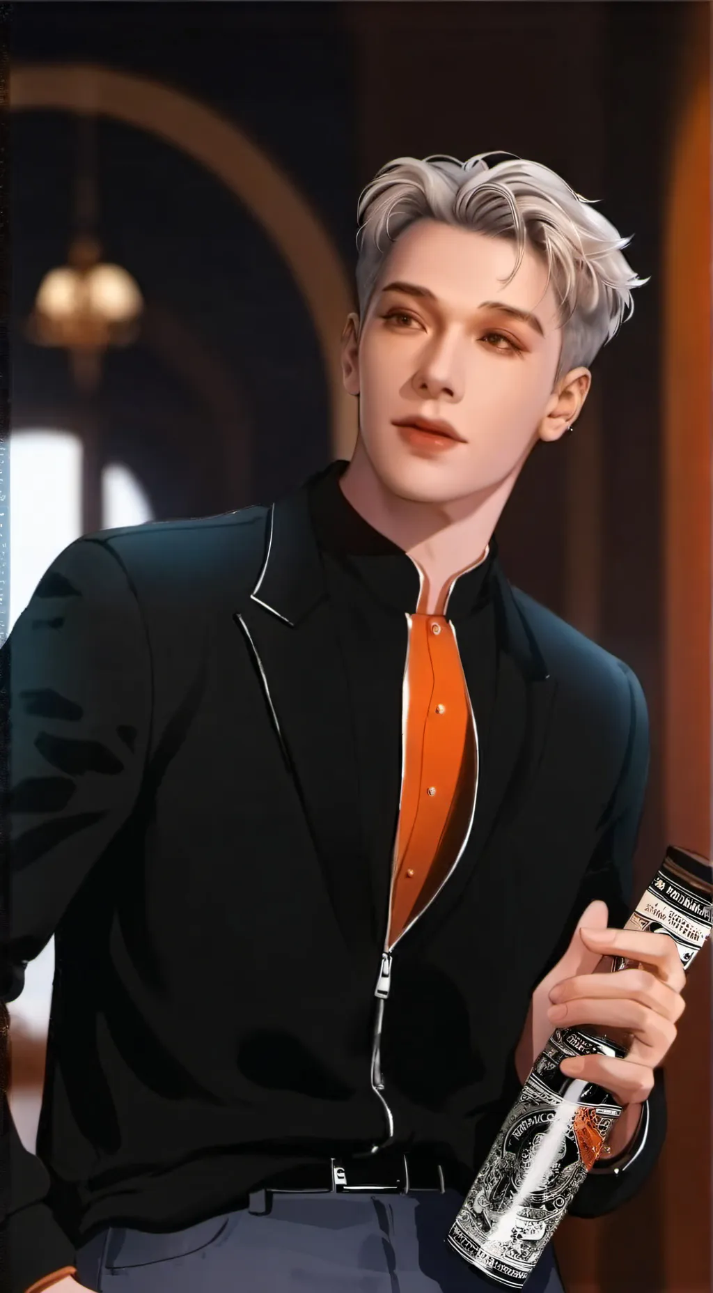 ai character: Luke background