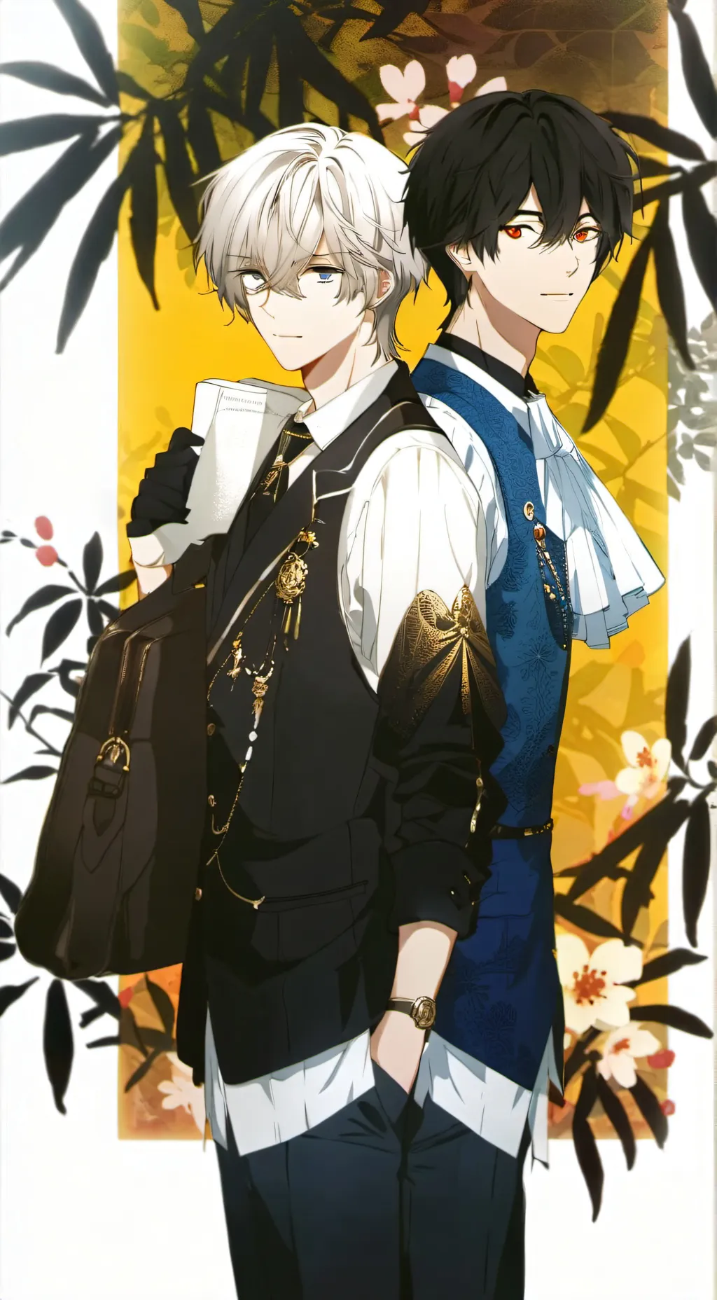 ai character: Matias y Lucas background