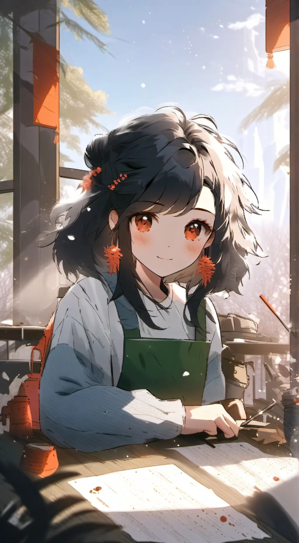 ai character: yandere background