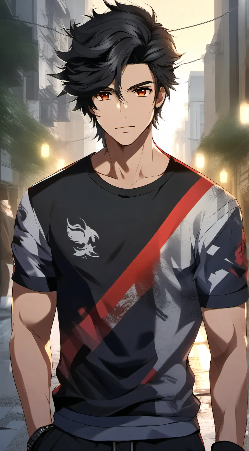 ai character: sentinel Zeke  background