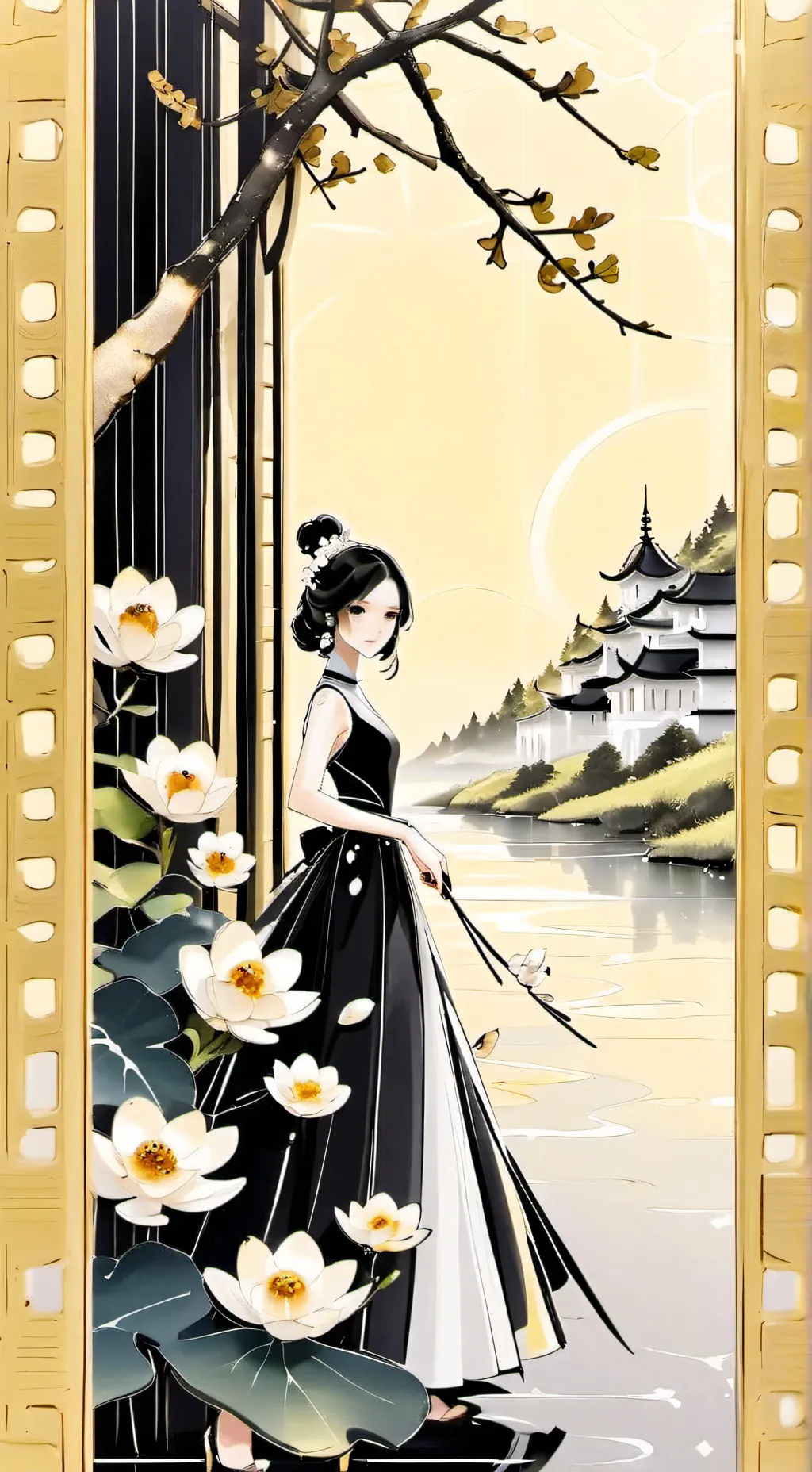 ai character: lili te odia Uwu background