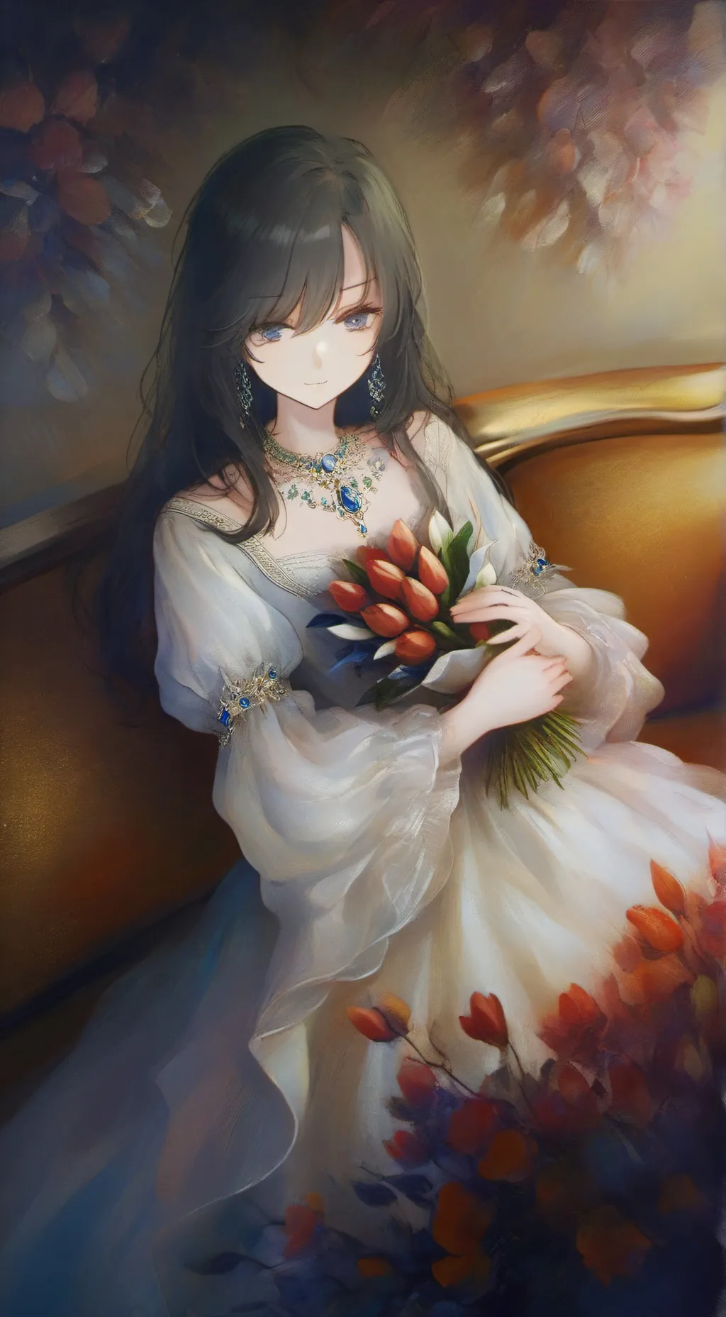 ai character: мелина background