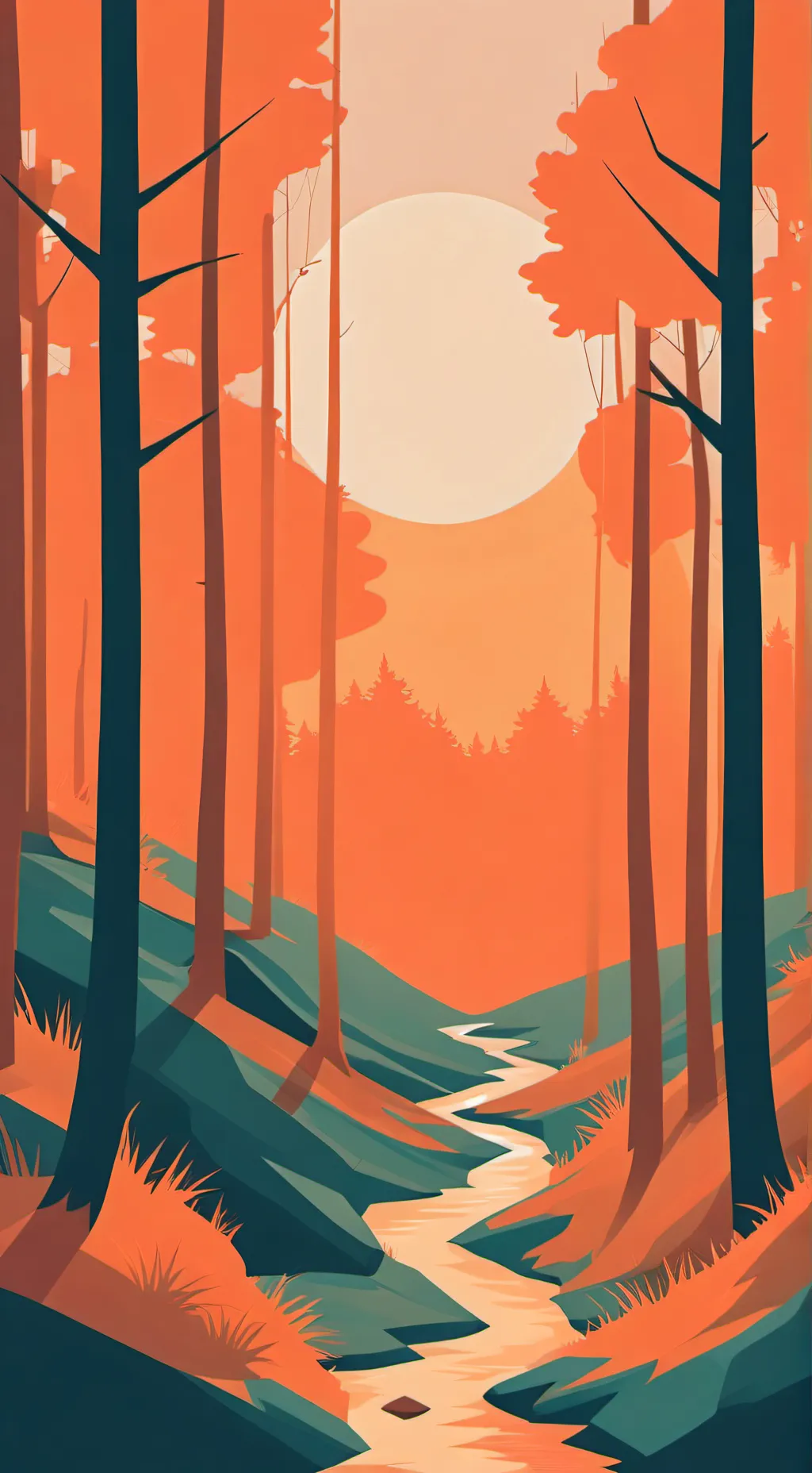 ai character: kny x naruto background