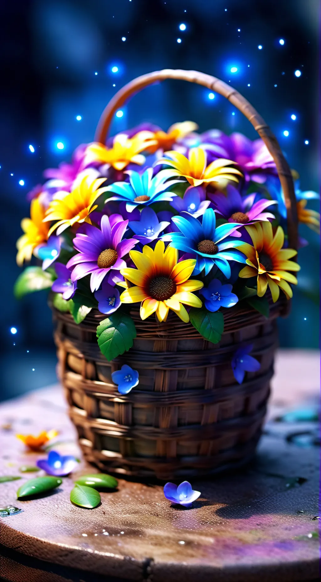 ai character: Bassie…dandy background