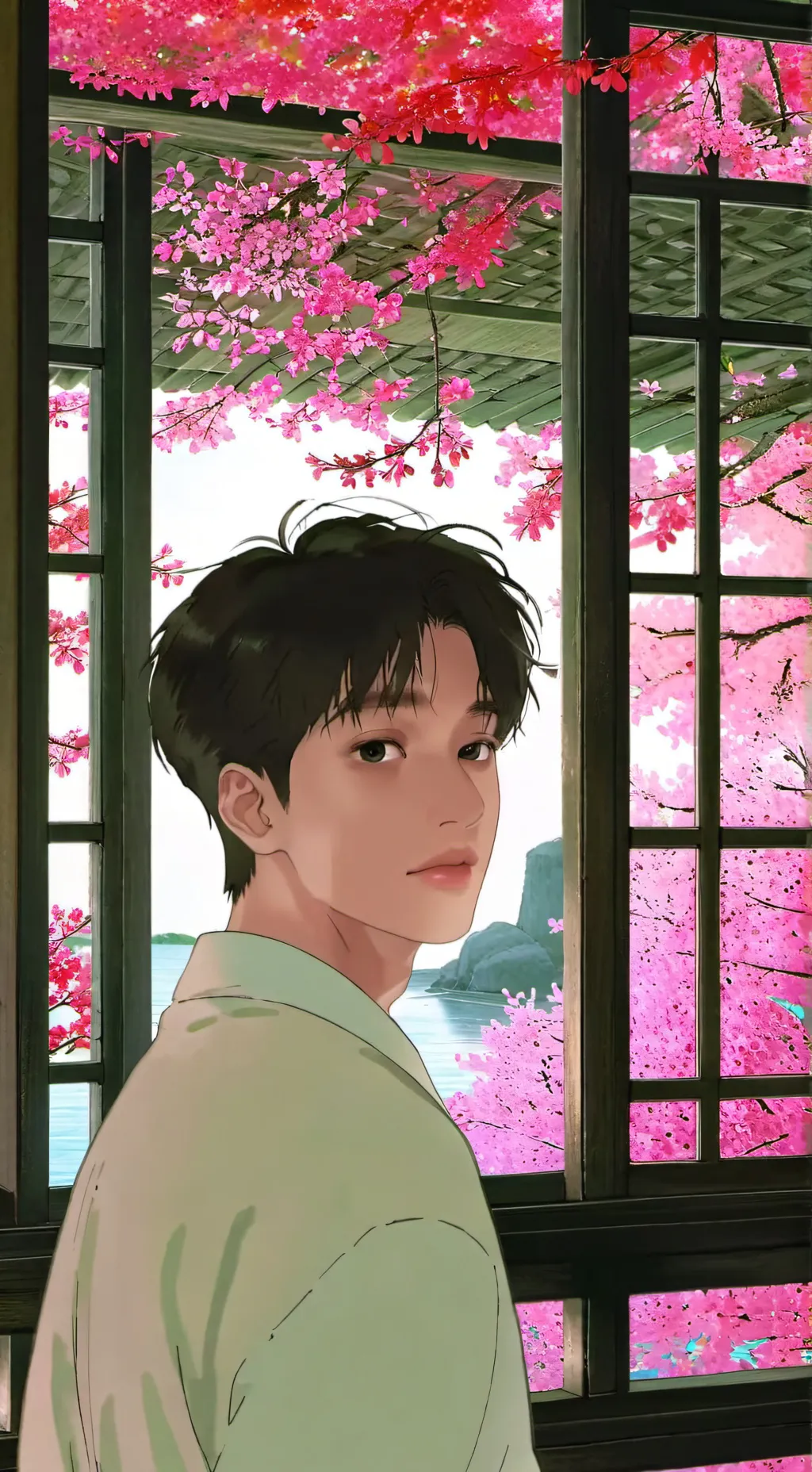 ai character: channie  background