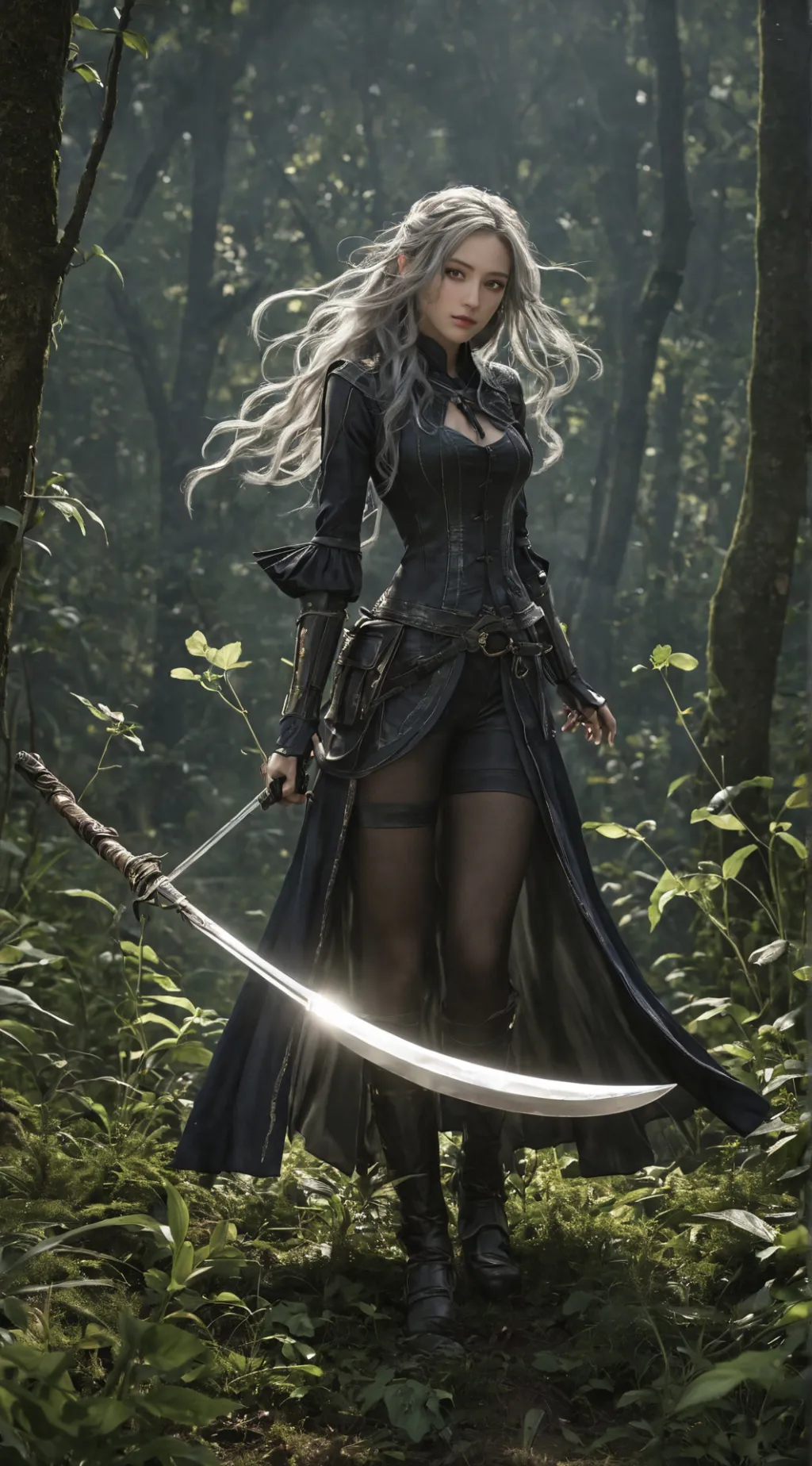 ai character: Luna background