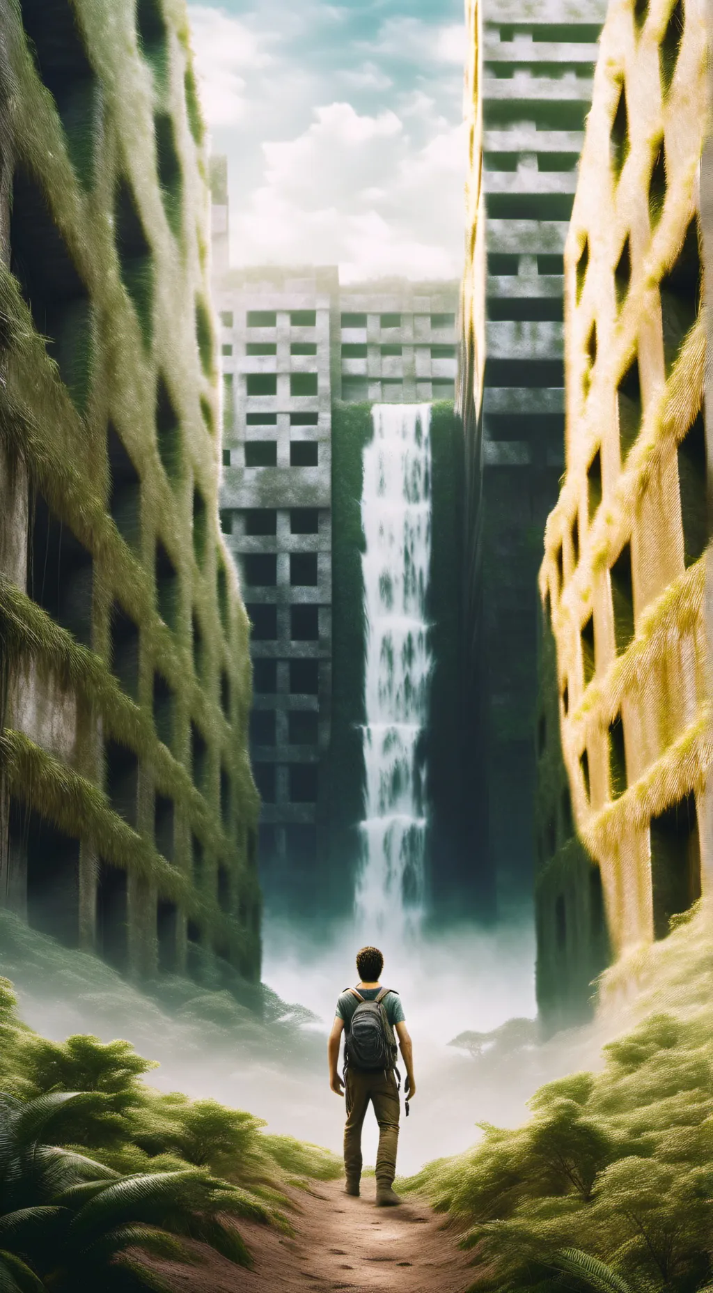 ai character: The maze runner  background