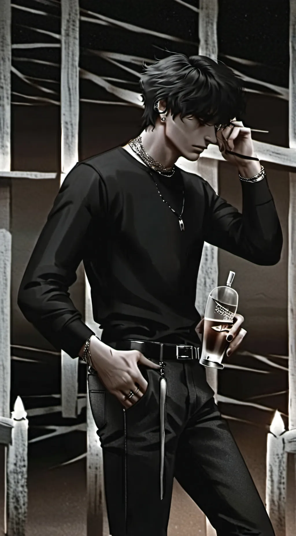 ai character: Javier  background