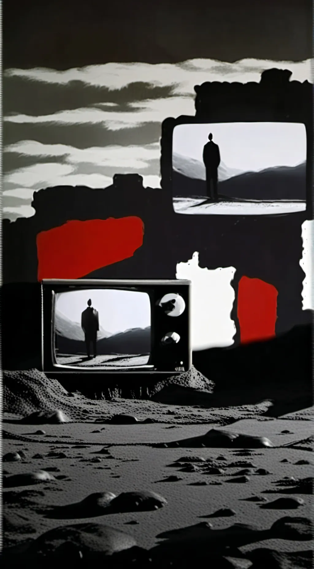 ai character: scientist tv man background