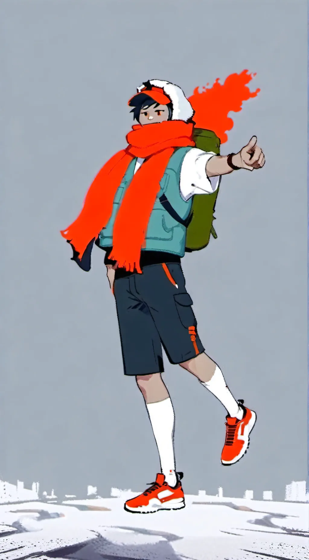 ai character: Quackbur background