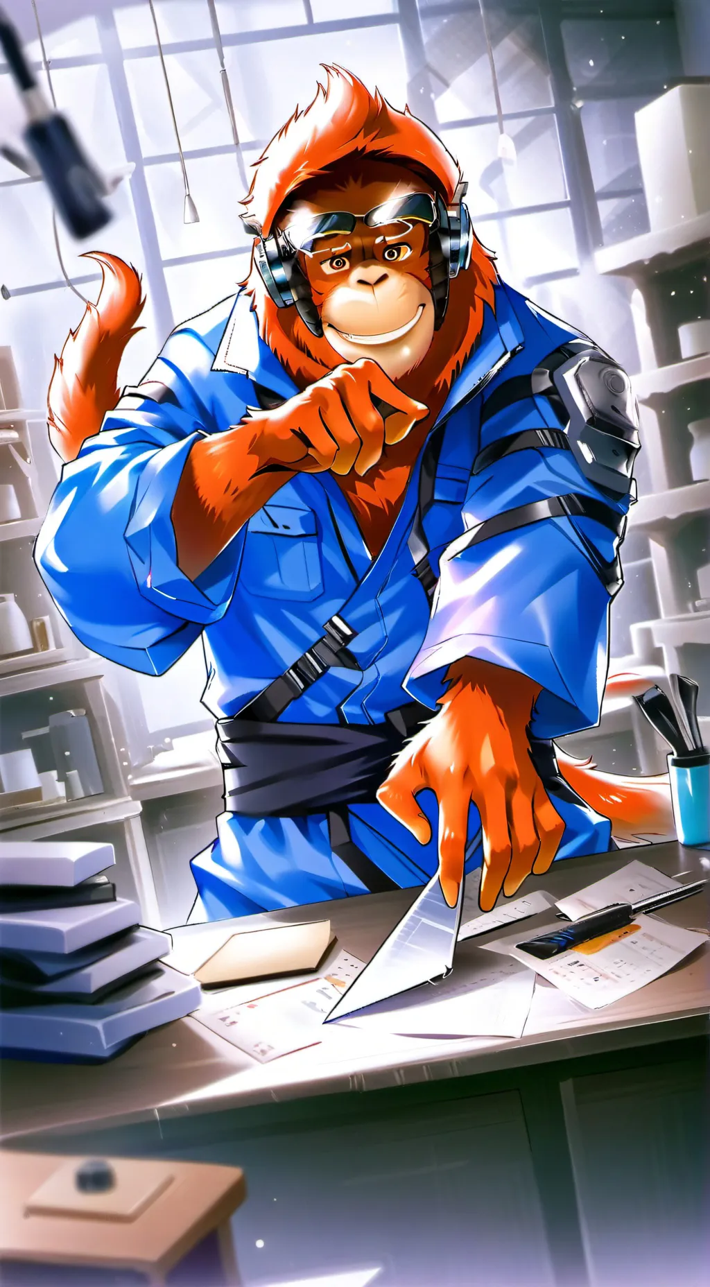 ai character: Tinker's Rusty Spirit background