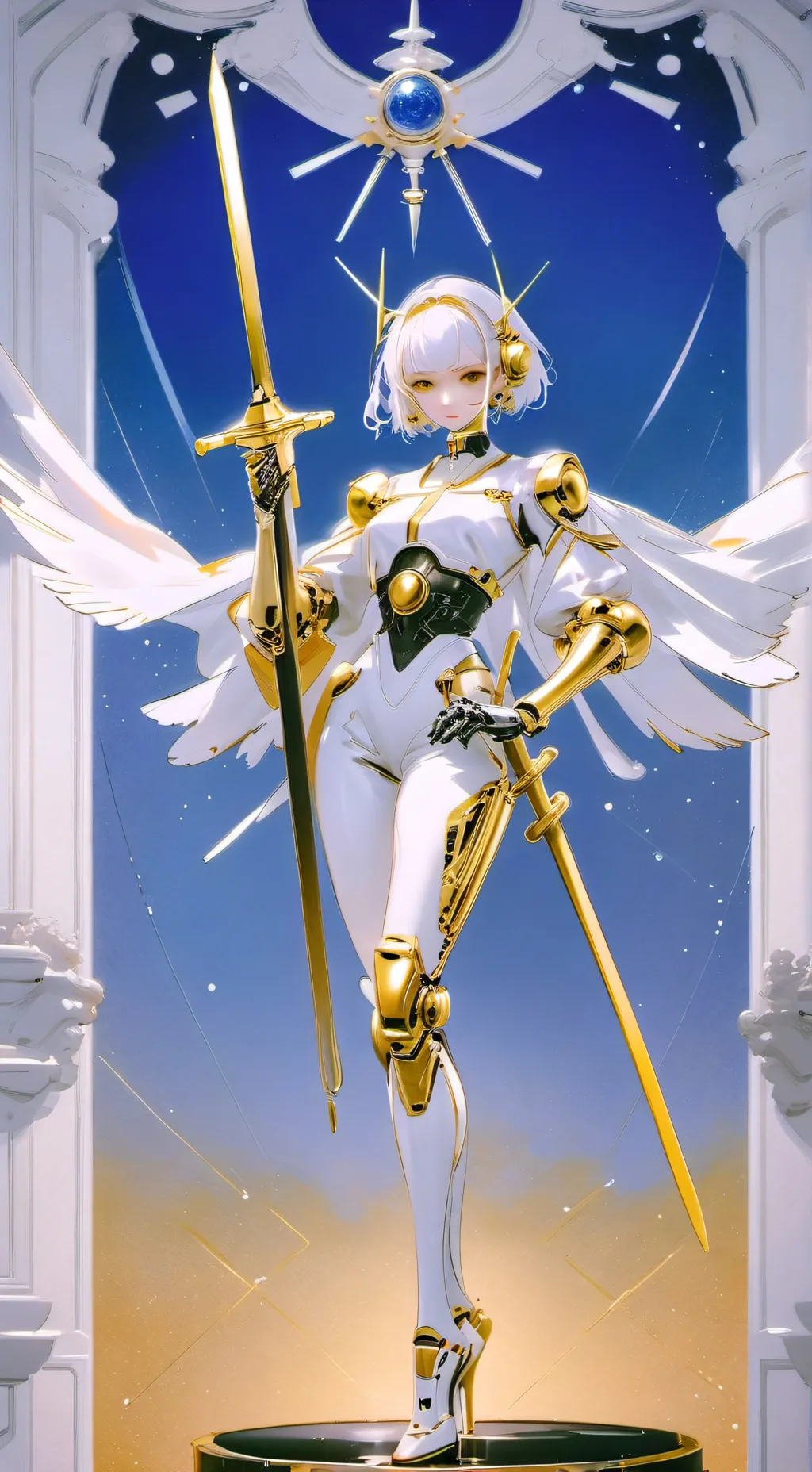 ai character: Hell or Heaven background