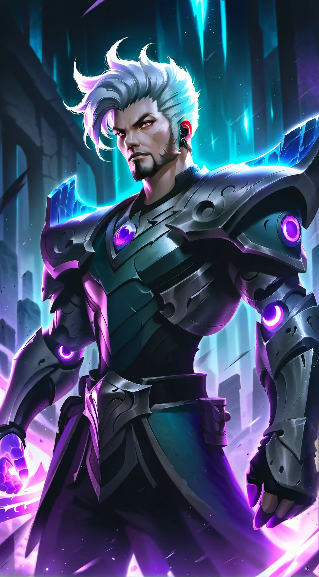 ai character: C!Dream MY AU background