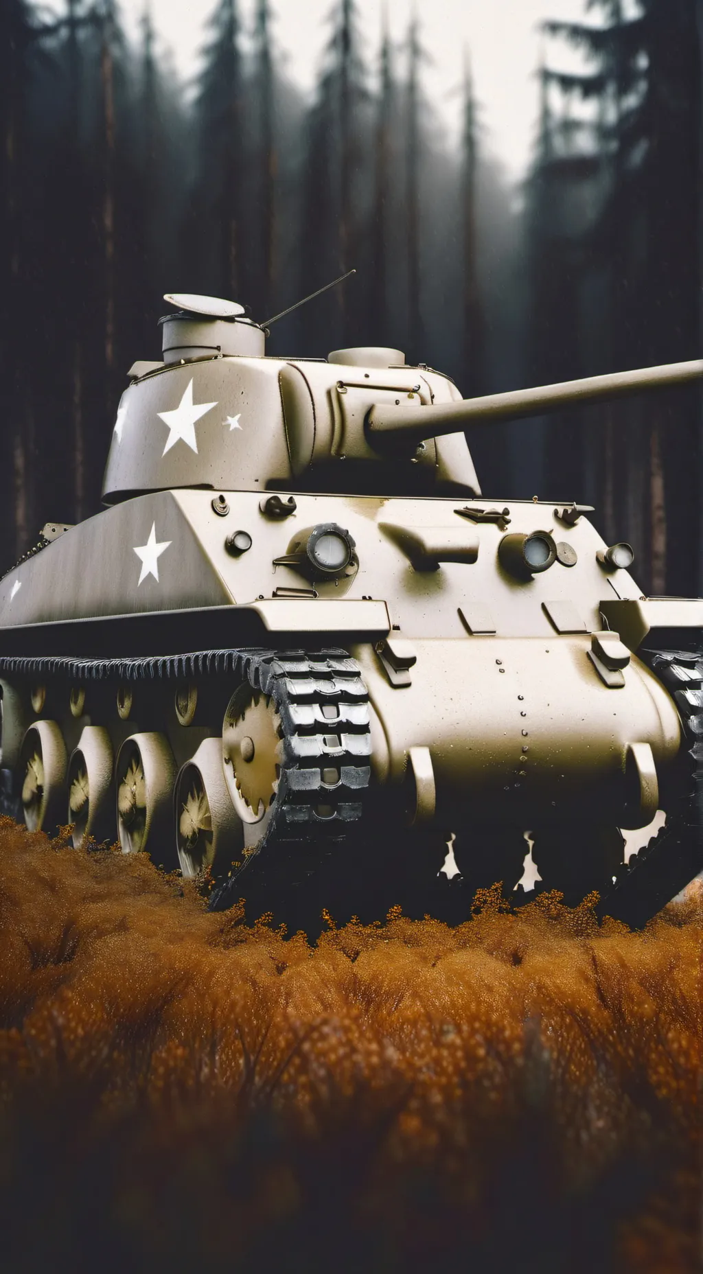 ai character: M4 Sherman background