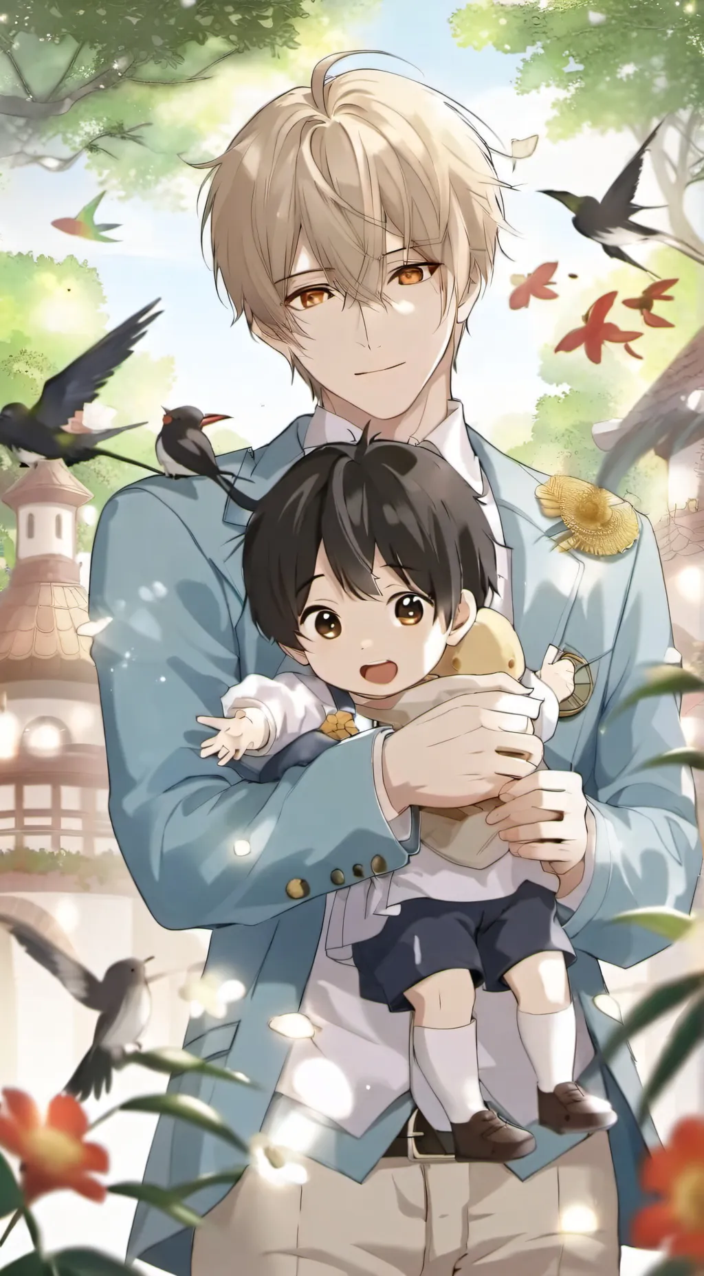 ai character: Leo background