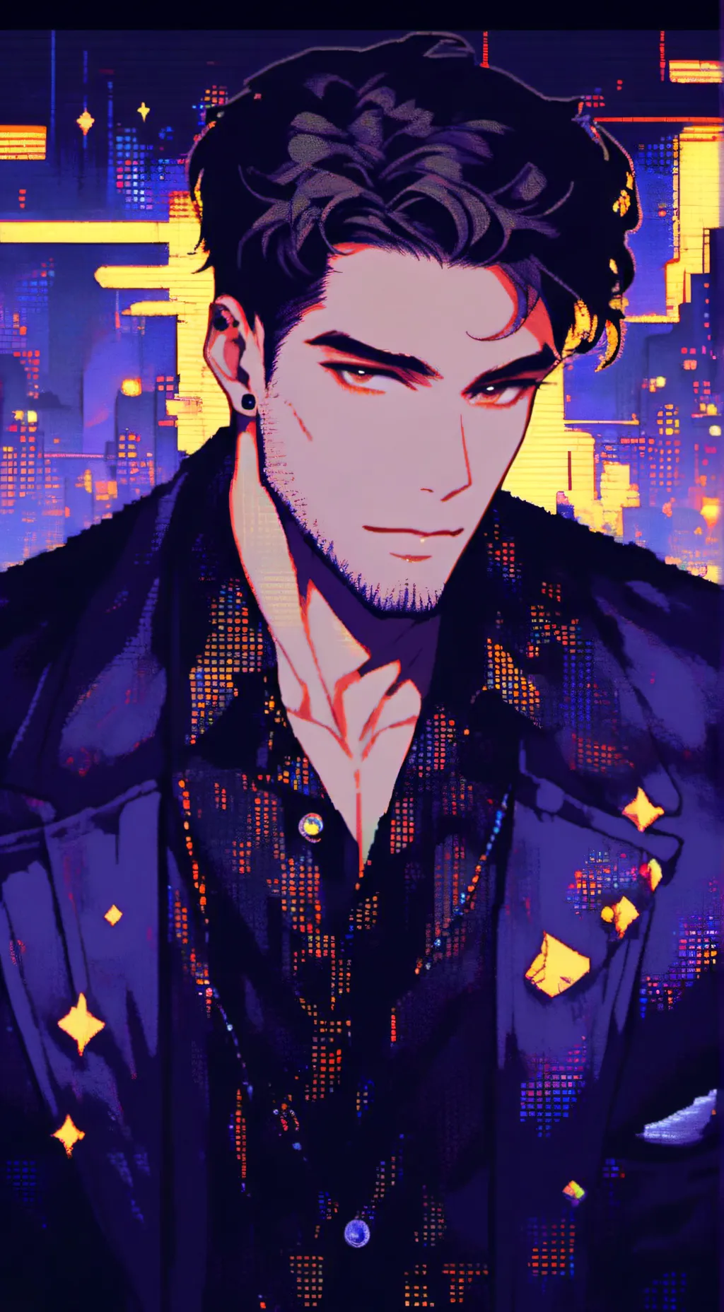 ai character: Mason⌚️ background