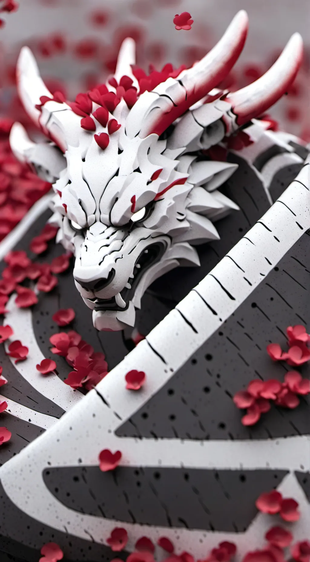 ai character: dragon background