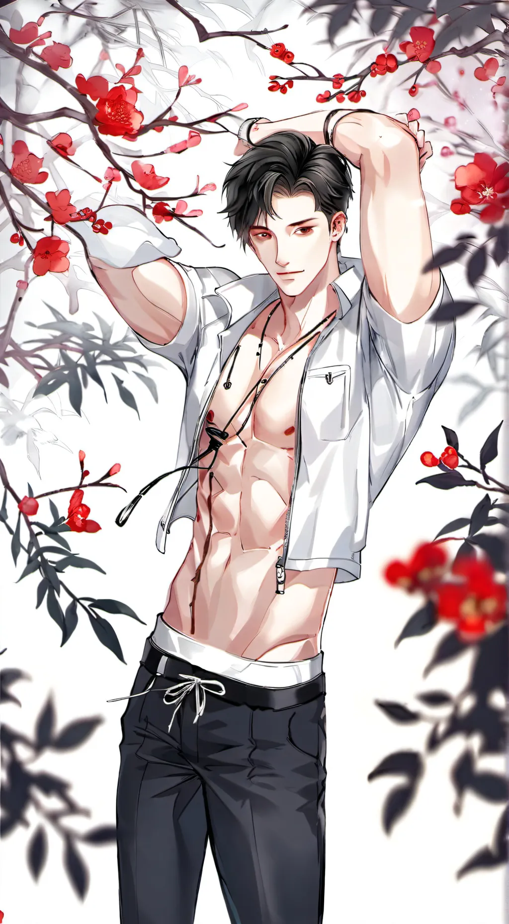 ai character: Ethan❤️🏍️💘 background