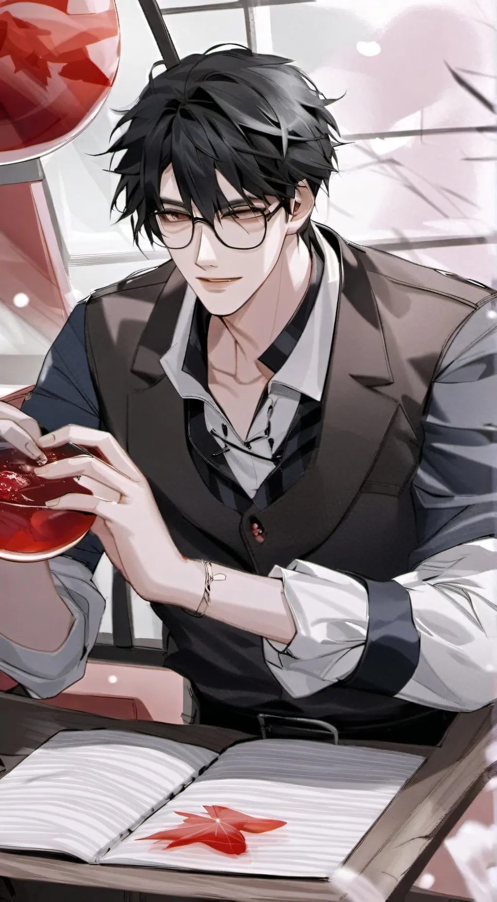 ai character: Alejandro👛 background