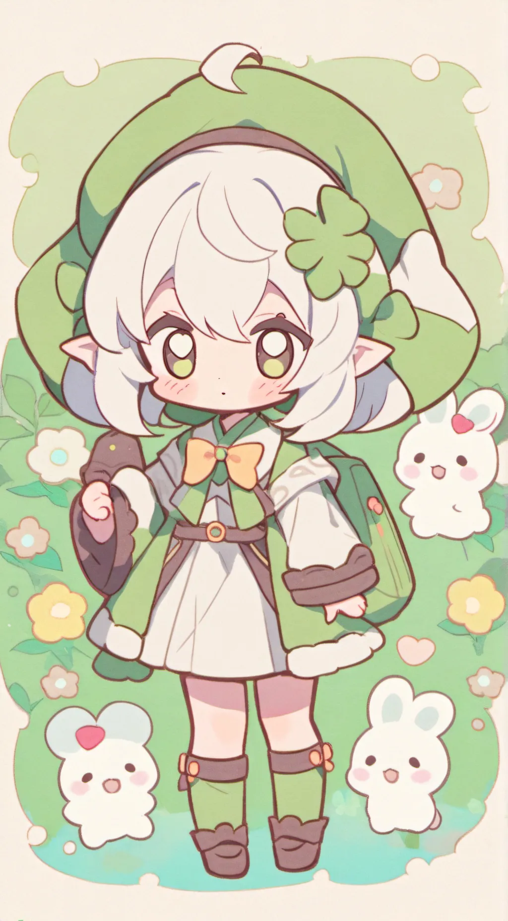 ai character: Baby lana background