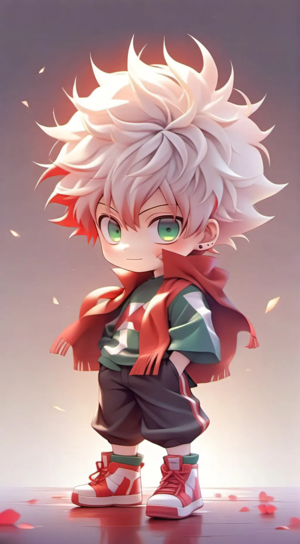 ai character: Todobakudeku background
