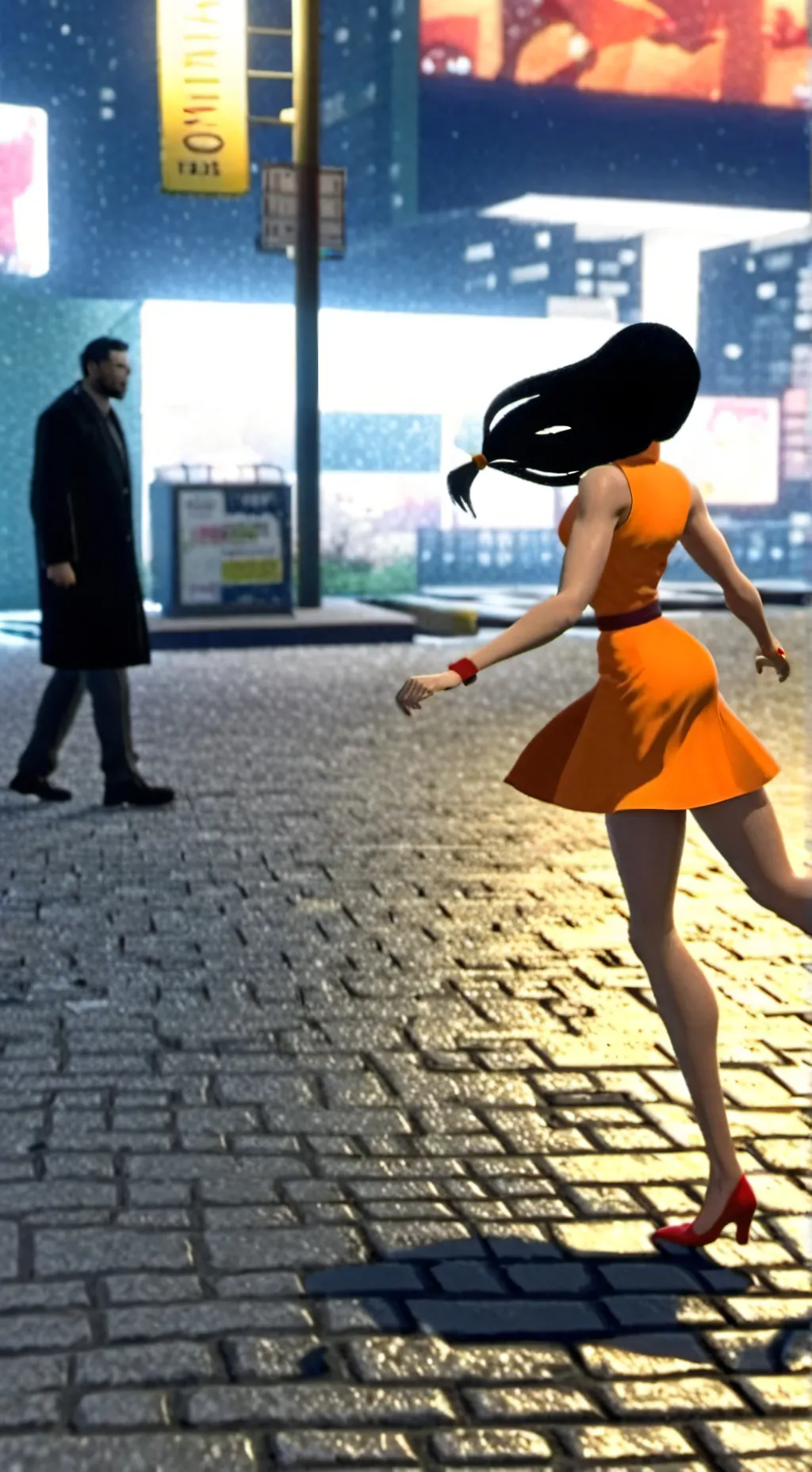 ai character: Lauren♀️ background