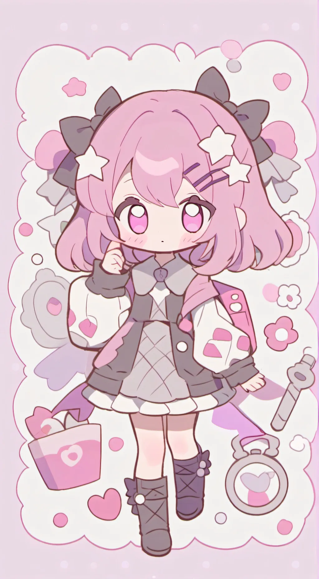 ai character: Iily background