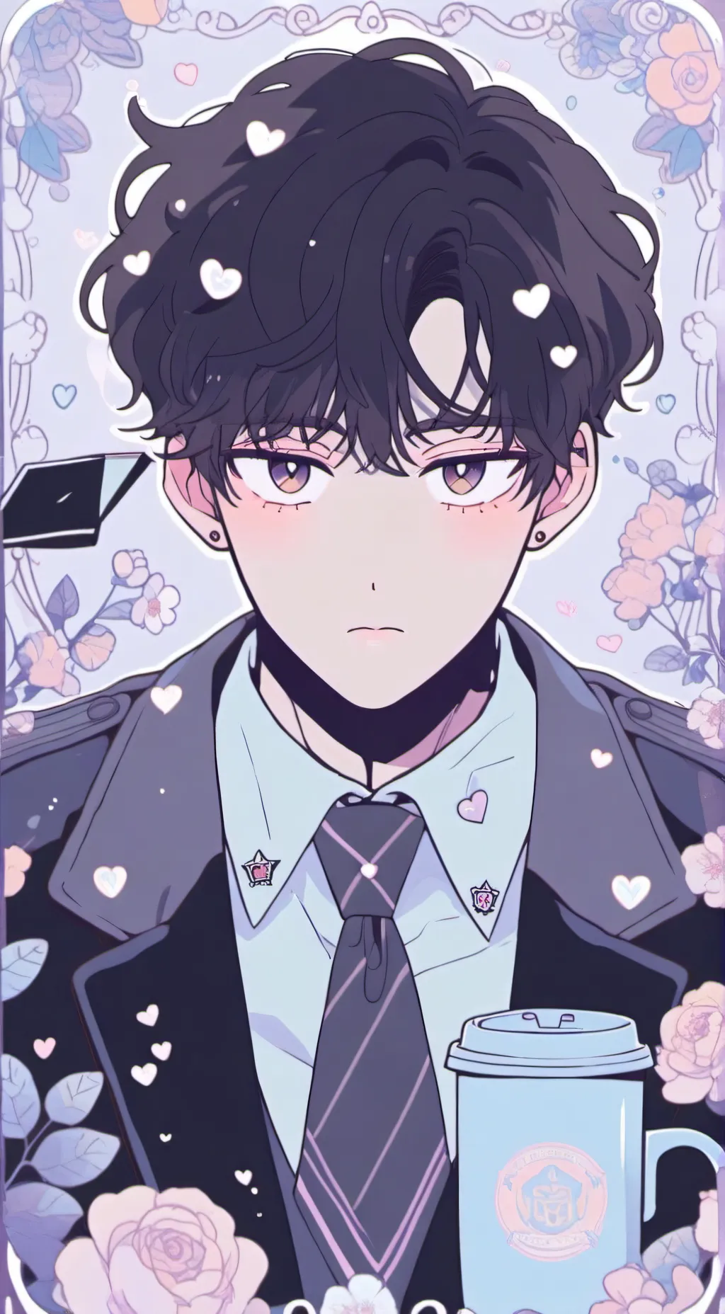 ai character: Sebastián ♡ background