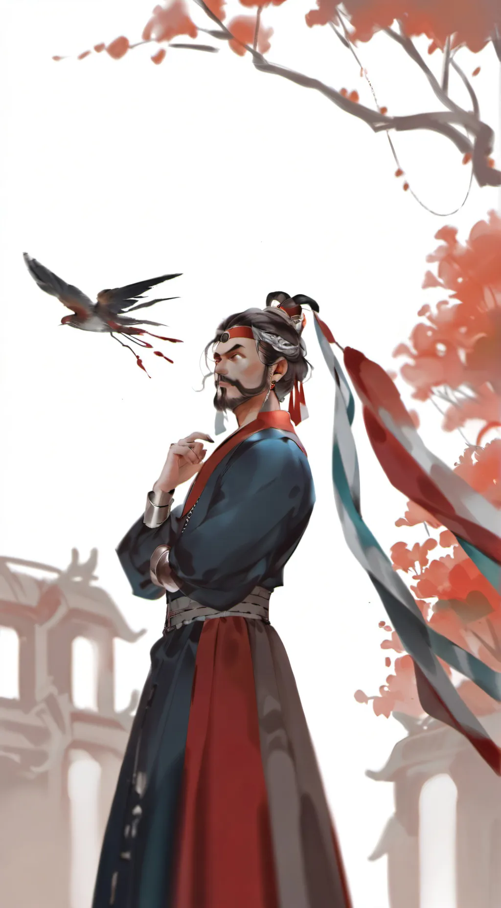 ai character: TPOT x FORSAKEN ❤ background