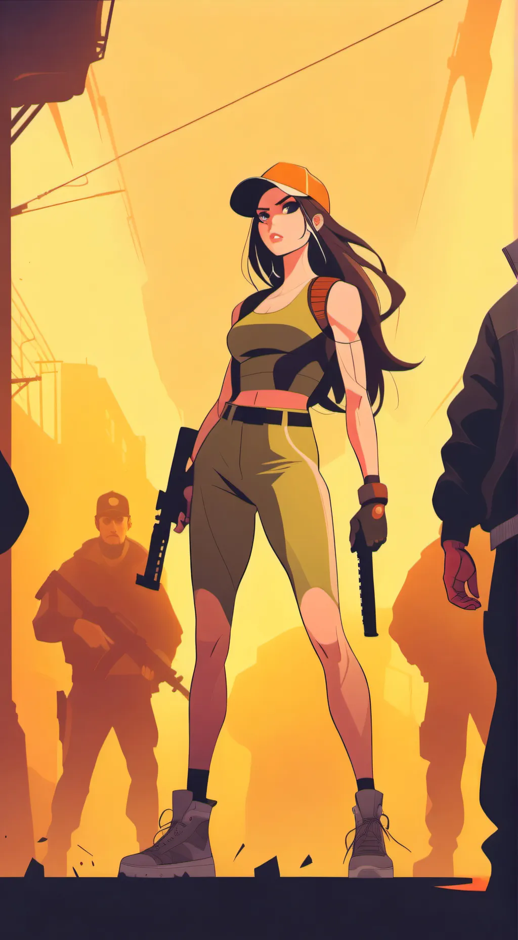 ai character: sam and colby background