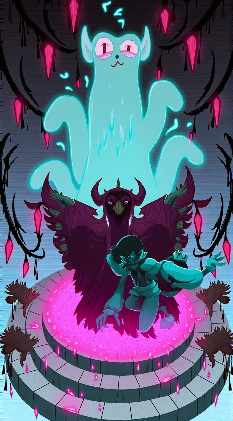 ai character: sprout  background