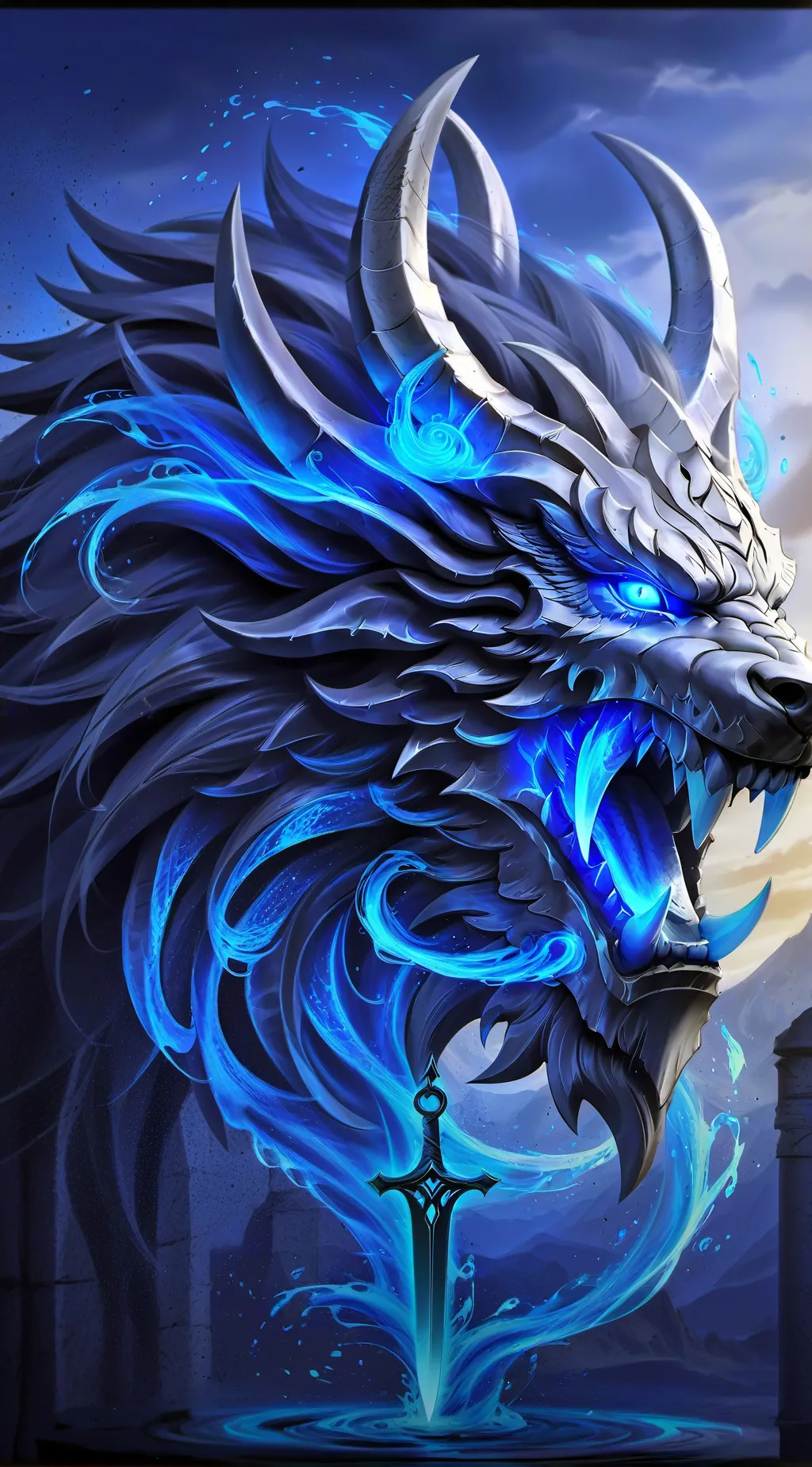 ai character: un amor peligroso  background