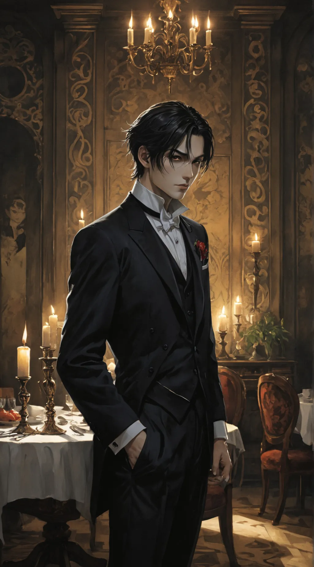 ai character: Lucien background