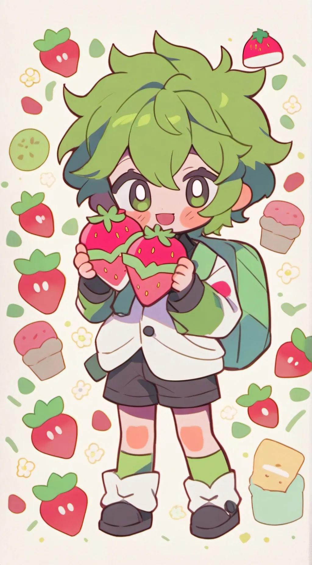 ai character: Y. Sprout n Cosmo background